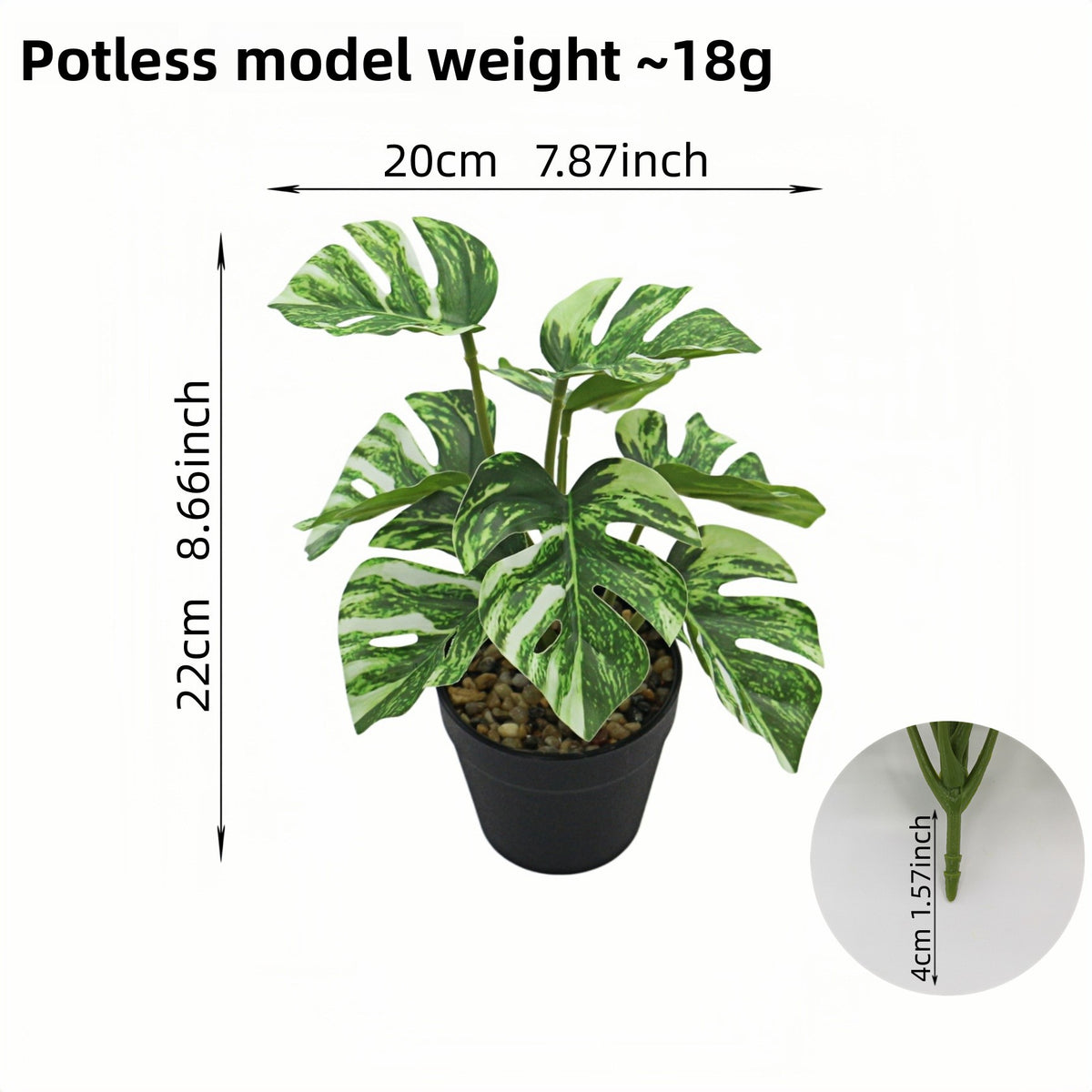 Faux Greenery Decor Set