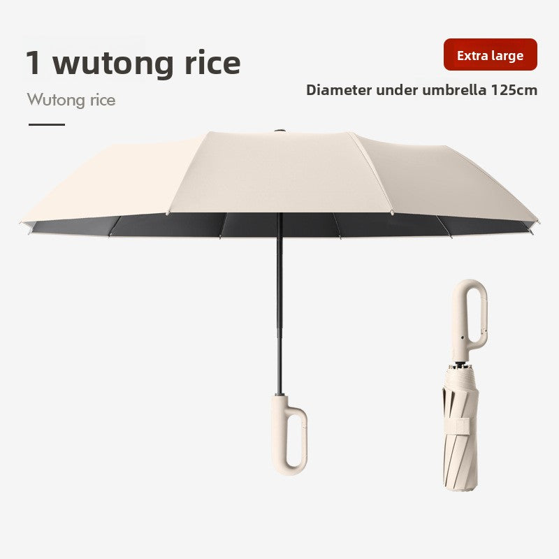 Automatic Wind-Resistant Folding Umbrella