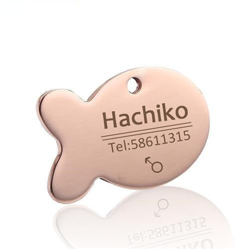 Personalized Stainless Steel Pet ID Tag