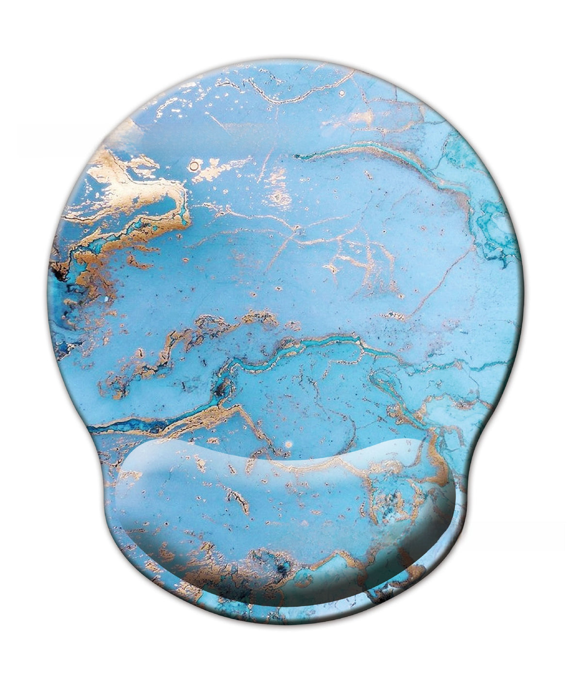 Memory Foam Mouse Pad & Wrist Rest Set