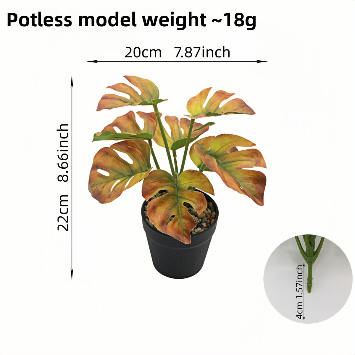 Faux Greenery Decor Set