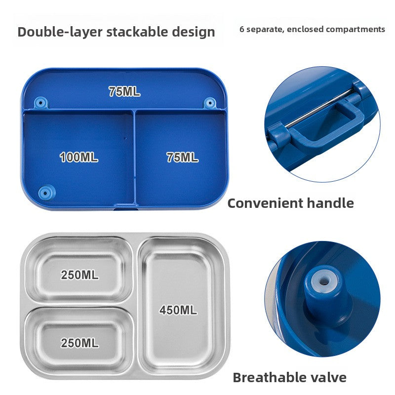 Stainless Steel Insulated Bento Lunch Box