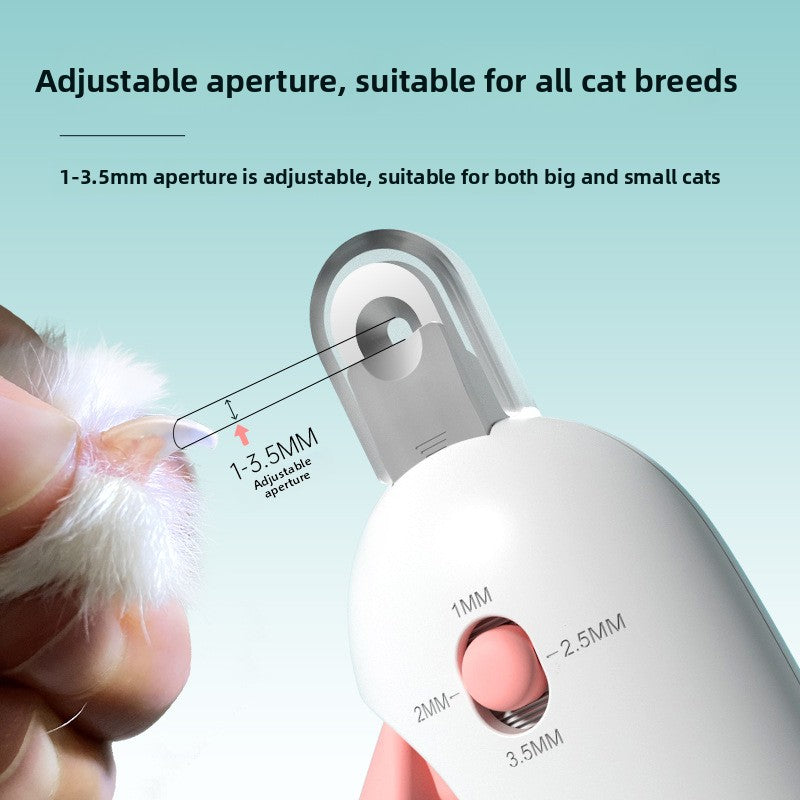 Pet Nail Clippers with Safety Guard