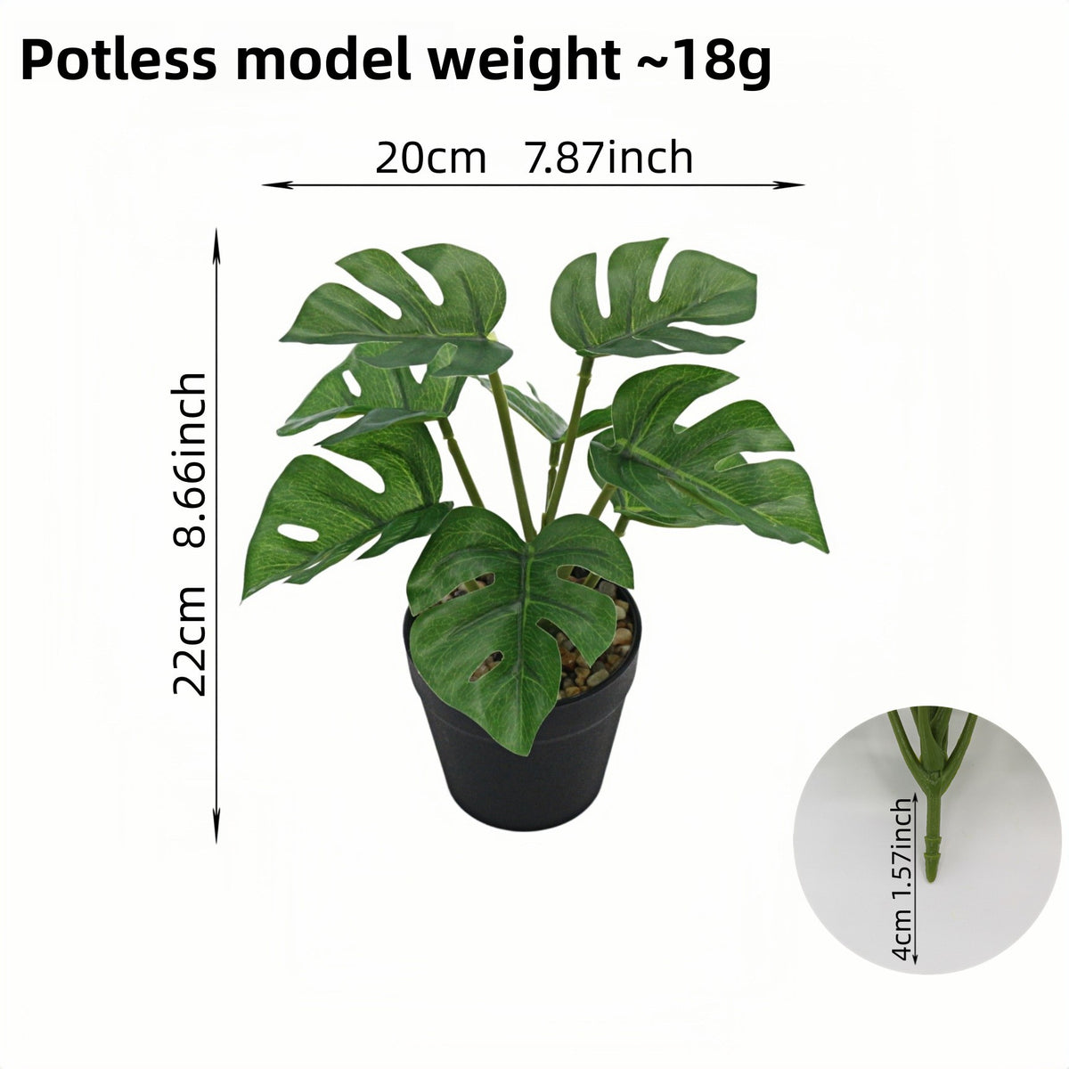 Faux Greenery Decor Set