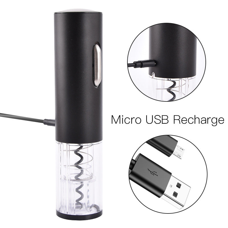 Cordless Electric Wine Opener Set