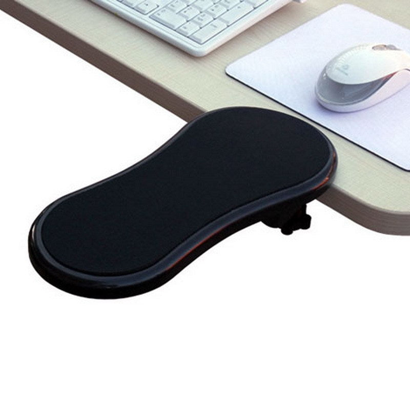 Adjustable Computer Arm Support with Mouse Pad