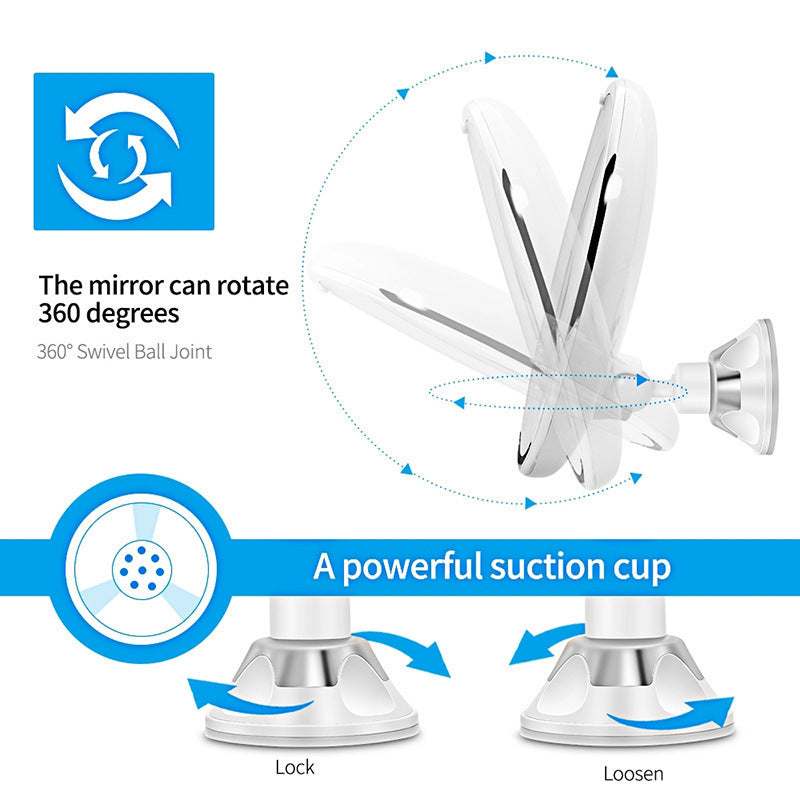 LED Makeup Mirror with Touch Control Lighting