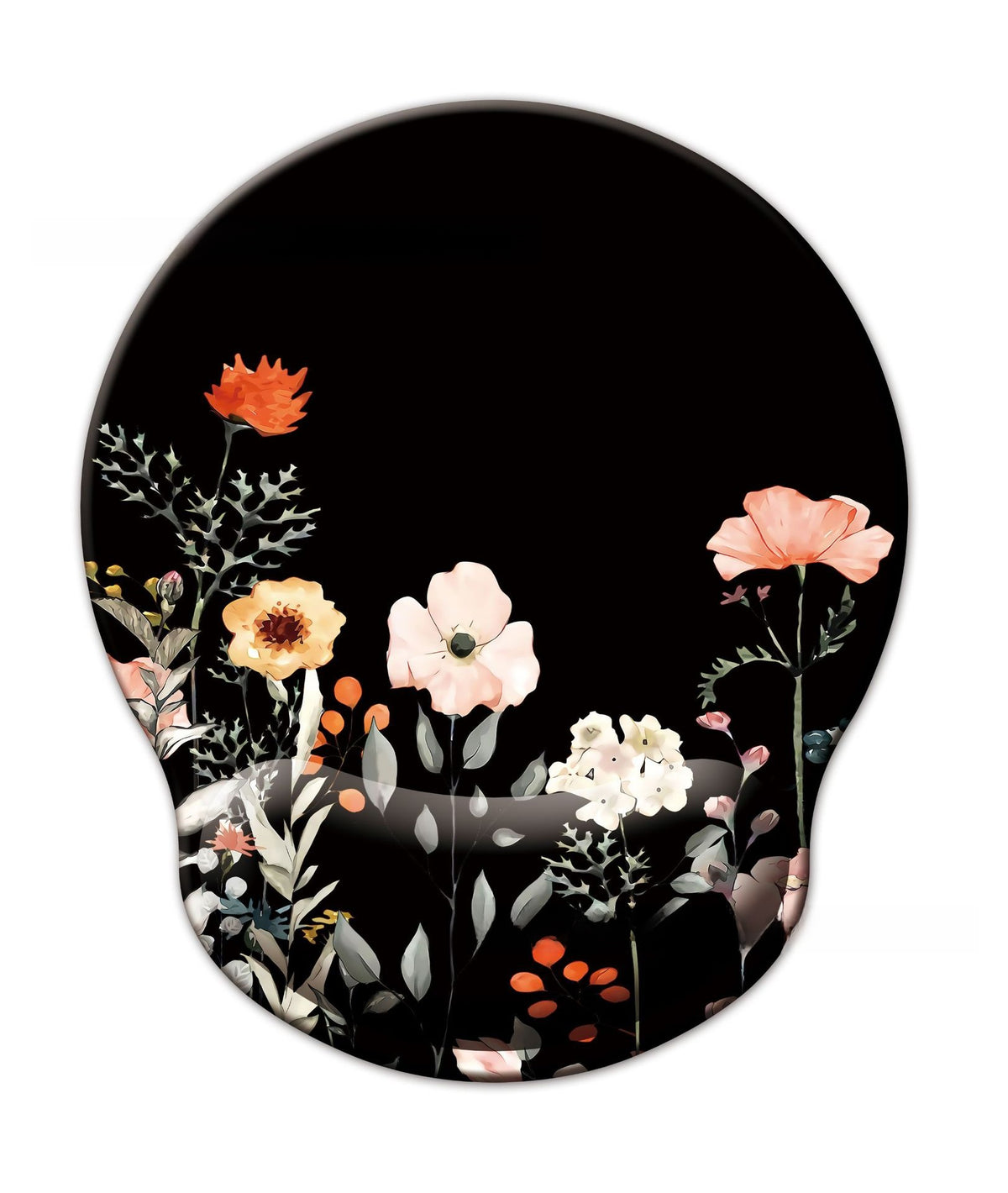 Memory Foam Mouse Pad & Wrist Rest Set
