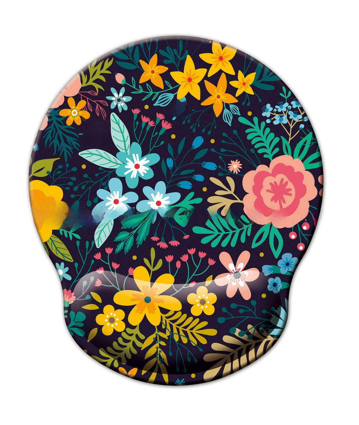 Memory Foam Mouse Pad & Wrist Rest Set