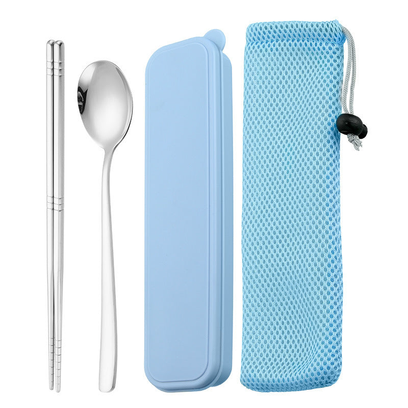 Portable Stainless Steel Tableware Set