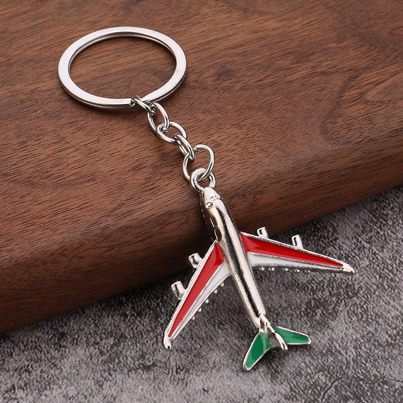 Aviation Zinc Alloy Keychain