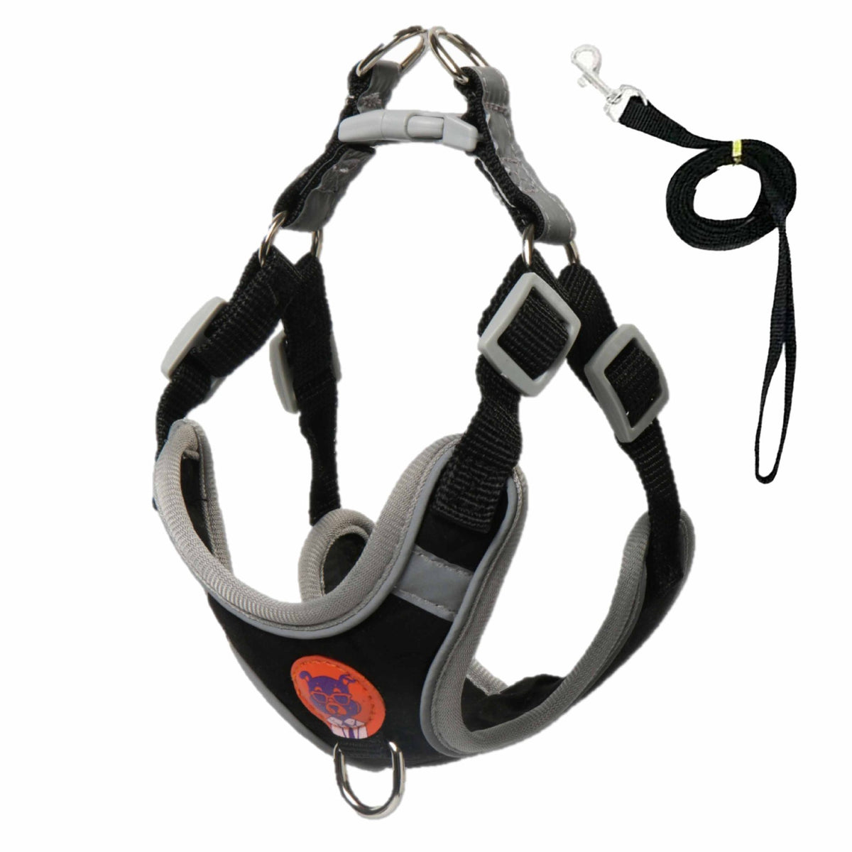 Reflective Adjustable Dog Harness & Leash