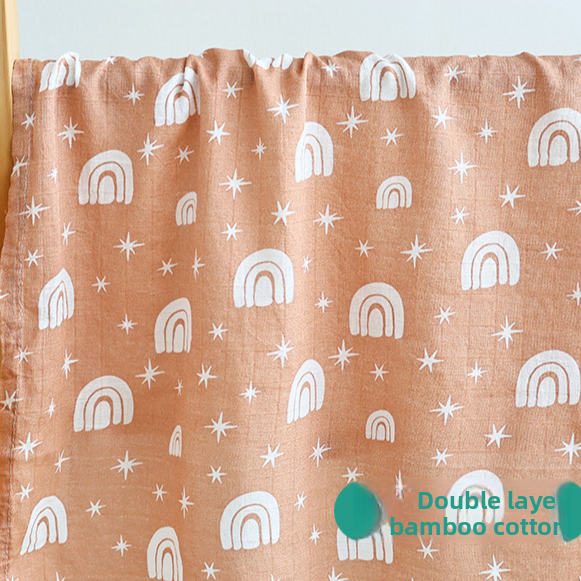 Bamboo Cotton Muslin Swaddle Blanket