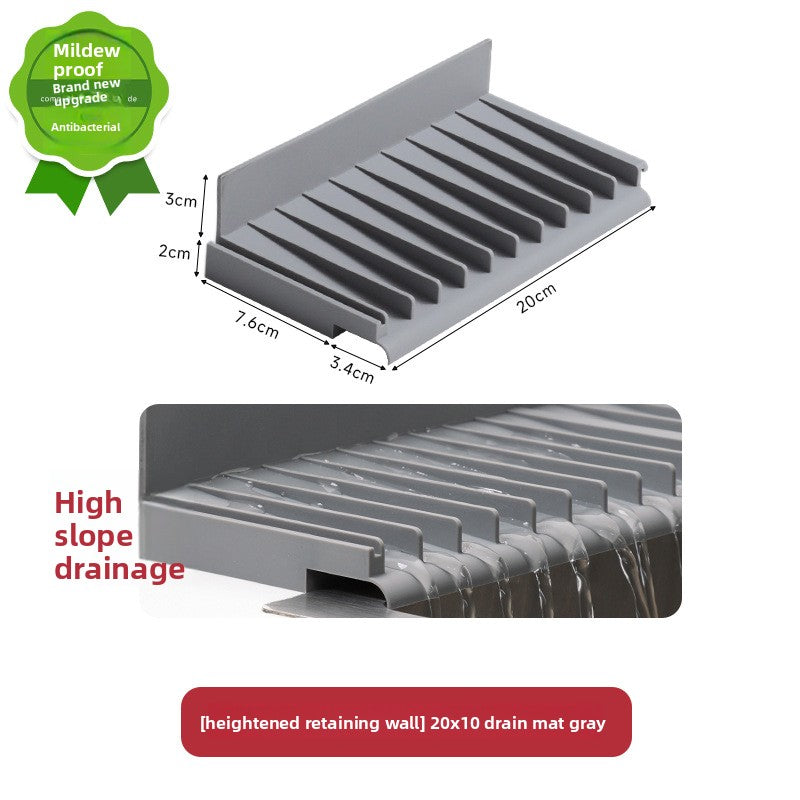 Silicone Sink Drain Mat Splash Guard