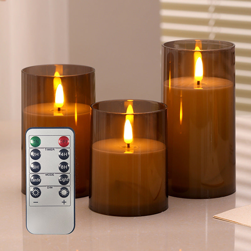 Decorative LED Candle Set with Timer