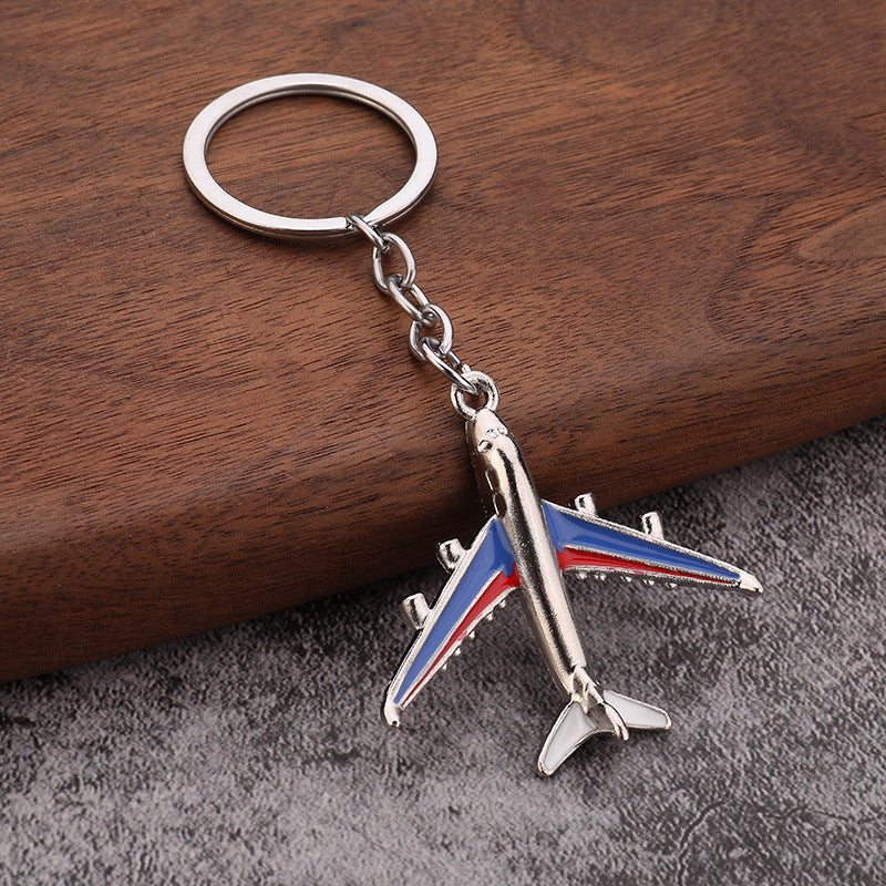 Aviation Zinc Alloy Keychain