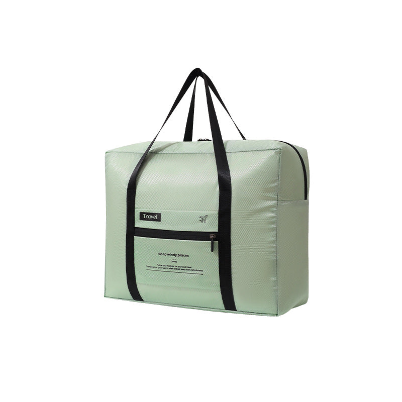 Diamond Pattern Foldable Travel Duffel Bag