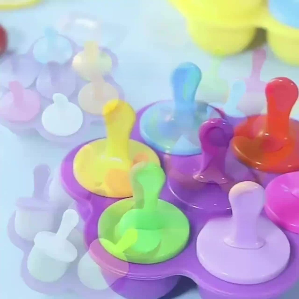 Manual Ice Mould & Popsicle Set