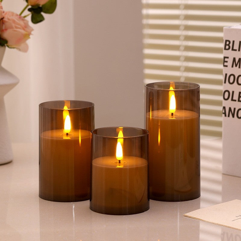 Decorative LED Candle Set with Timer