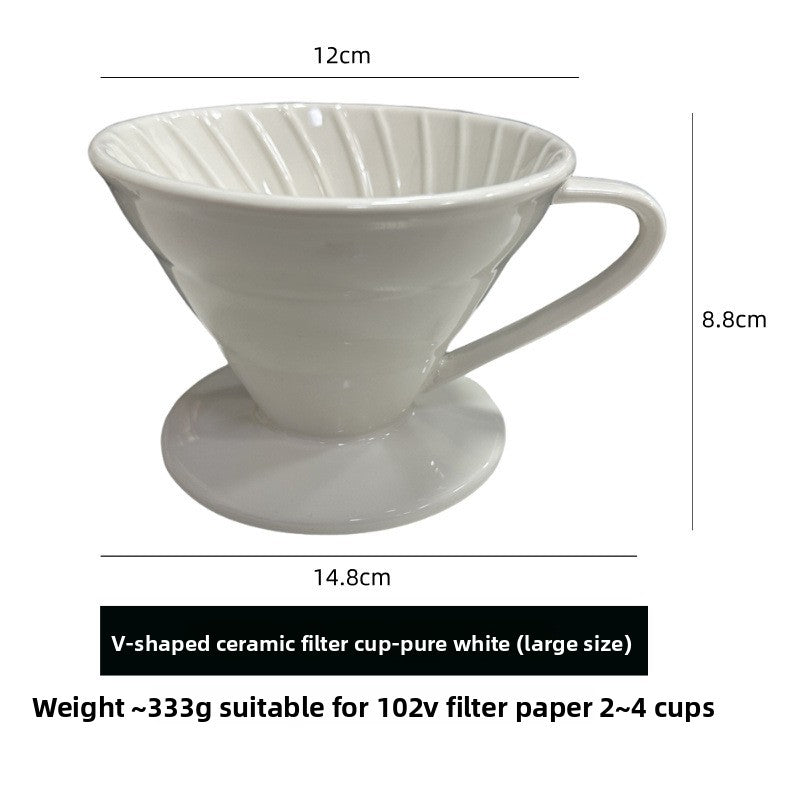 Pour-Over Coffee Dripper & Filter Set
