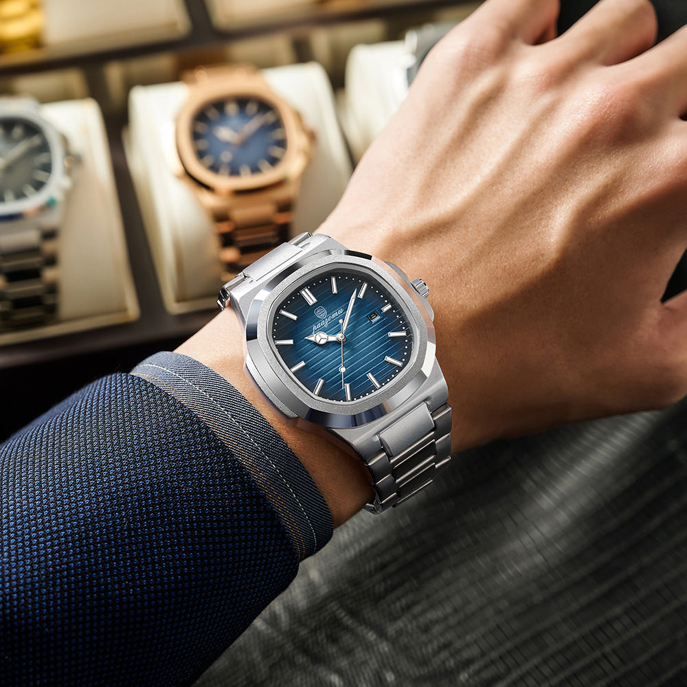 Classic Fashion Watch with Interchangeable Straps