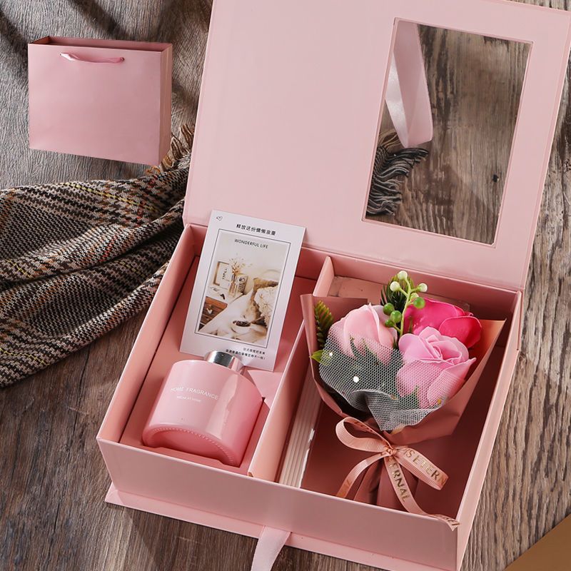Practical, Sophisticated Flower Bouquet Scented Reed Diffuser Gift
