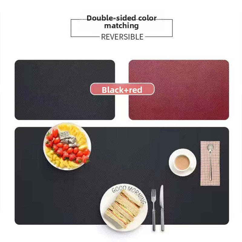 Waterproof Leather Desk Mat & Mouse Pad