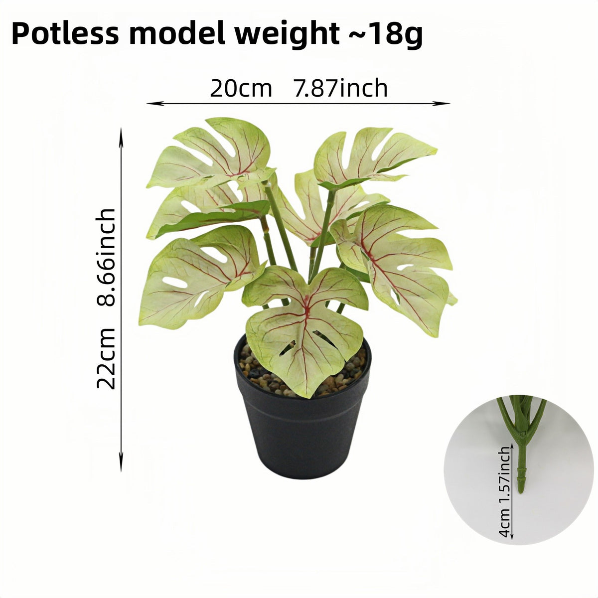 Faux Greenery Decor Set