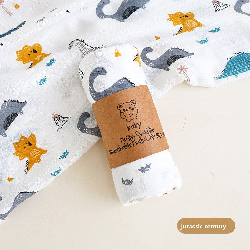 Bamboo Cotton Muslin Swaddle Blanket