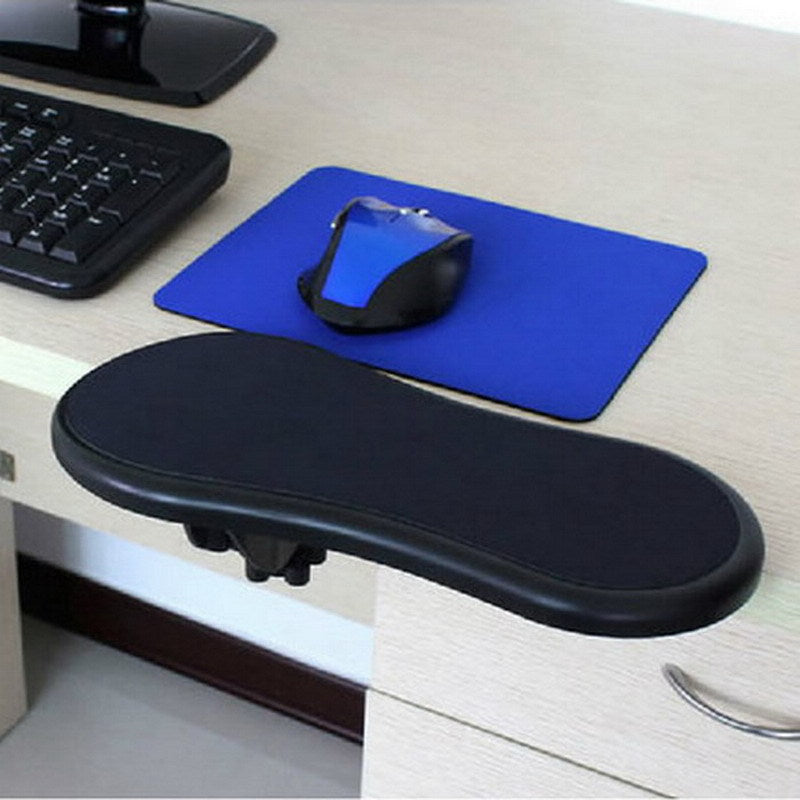 Adjustable Computer Arm Support with Mouse Pad