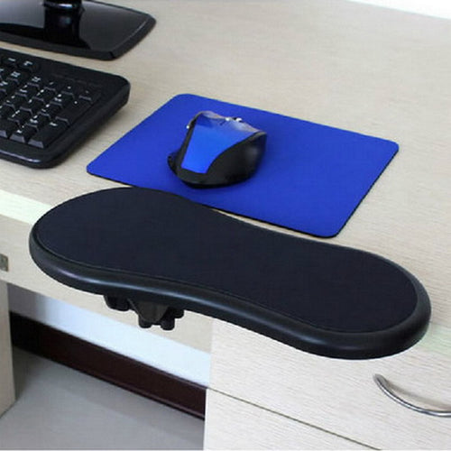 Adjustable Computer Arm Support with Mouse Pad