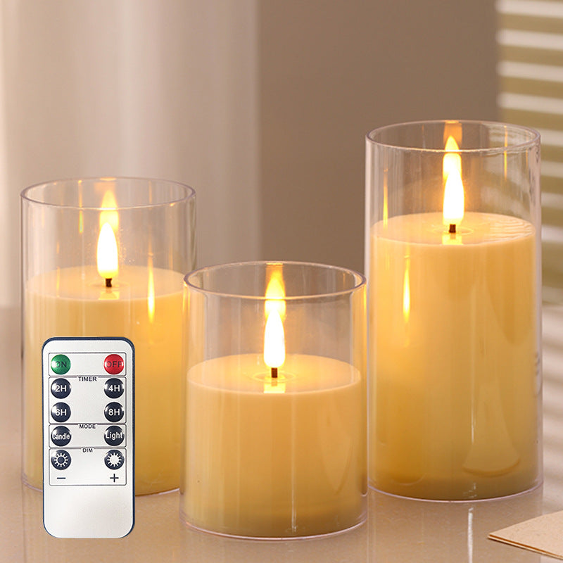 Decorative LED Candle Set with Timer
