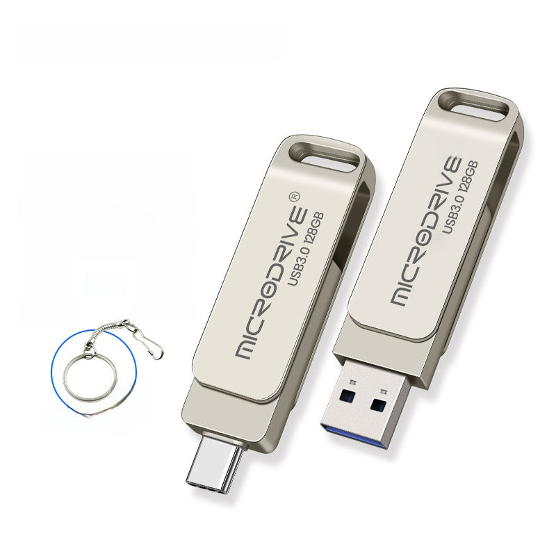 Metal USB Flash Drive Dual Type-C & USB 3.1