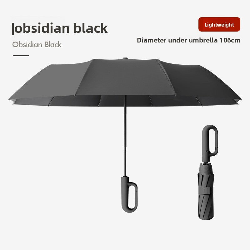 Automatic Wind-Resistant Folding Umbrella