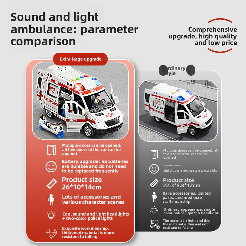 Ambulance Toy Car with Sound & Light