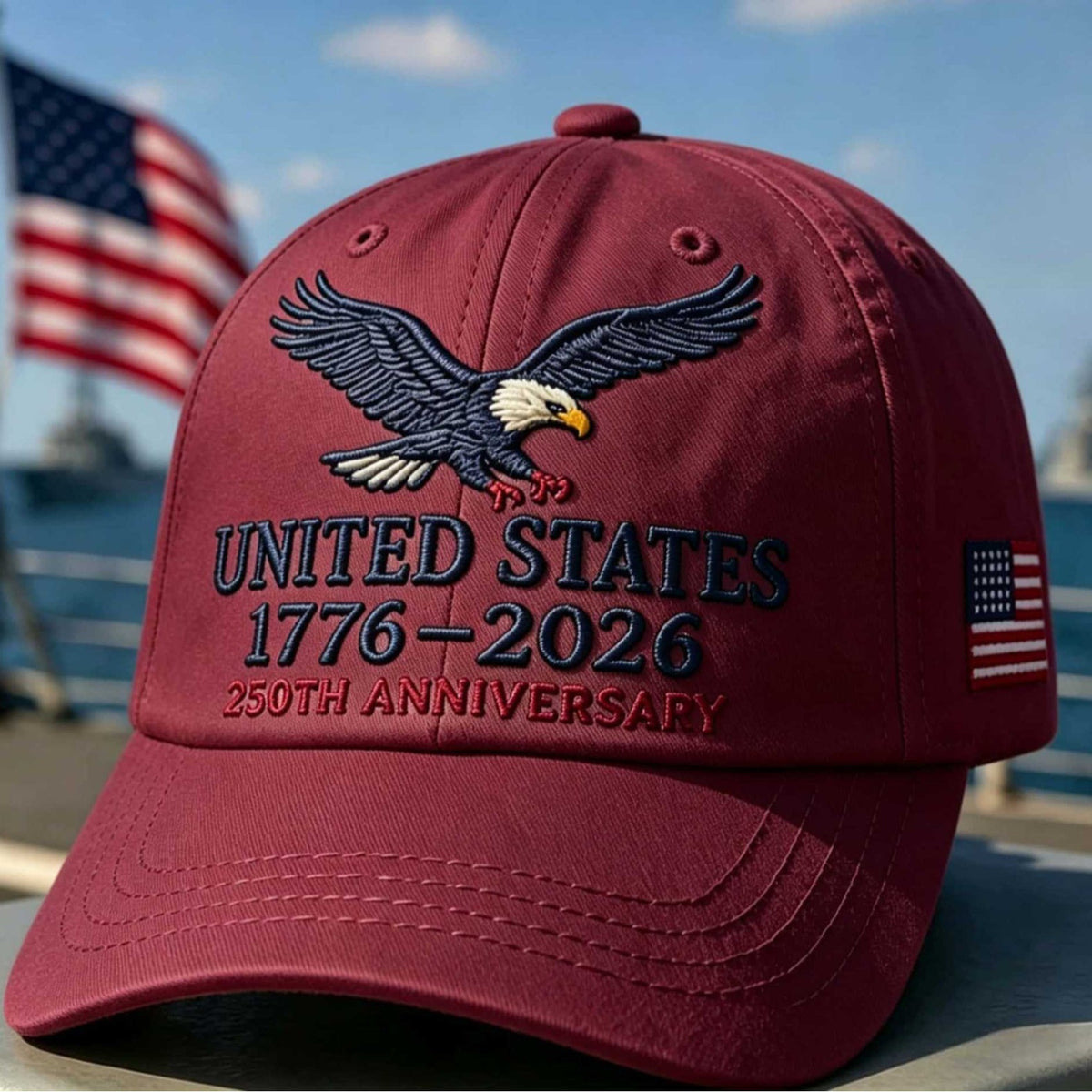 Embroidered Baseball Cap - Adjustable Fit