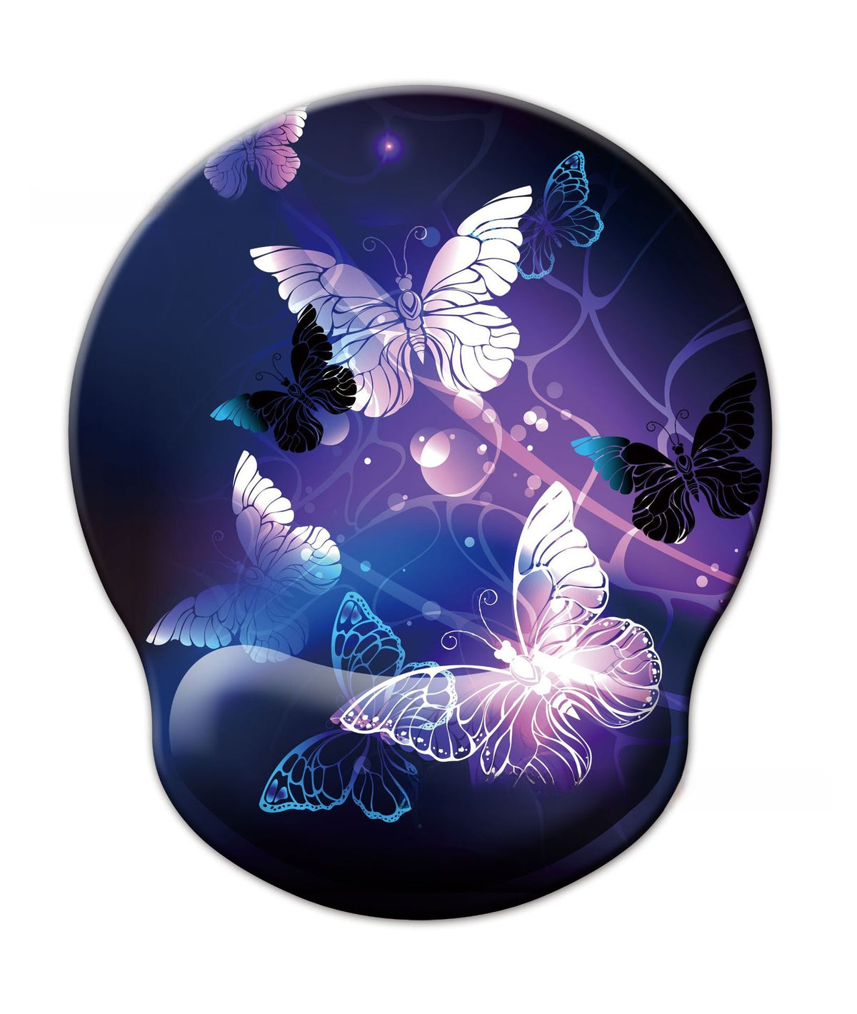 Memory Foam Mouse Pad & Wrist Rest Set