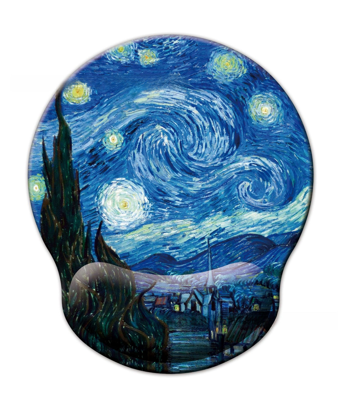 Memory Foam Mouse Pad & Wrist Rest Set