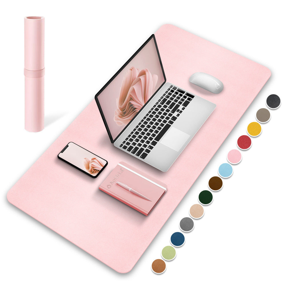 Waterproof Leather Desk Mat & Mouse Pad