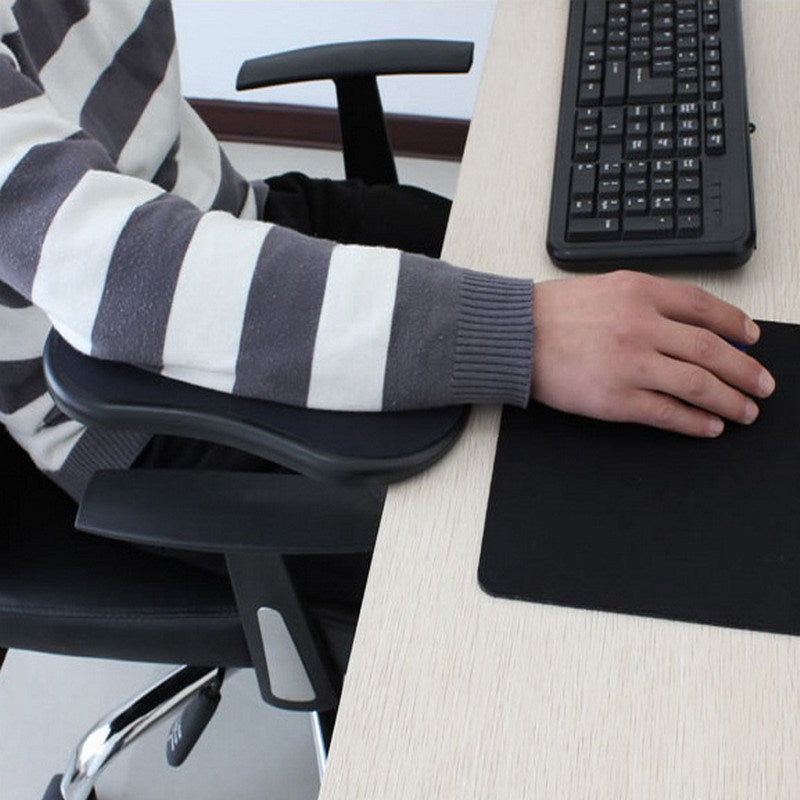 Adjustable Computer Arm Support with Mouse Pad
