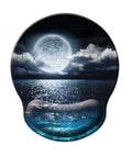 Memory Foam Mouse Pad & Wrist Rest Set
