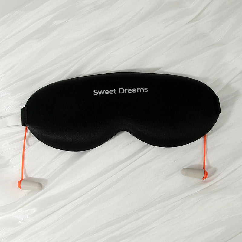 3D Sleep Mask with Earplugs, Light Blocking