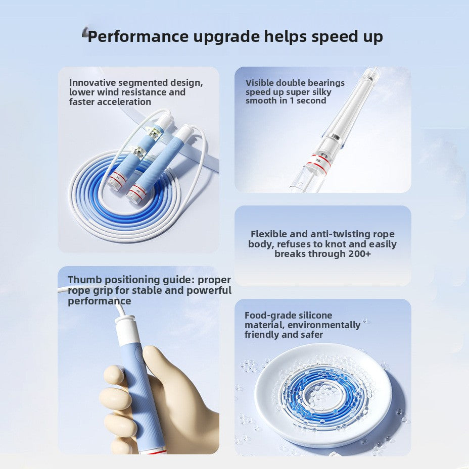 Adjustable Jump Rope for Cardio & Speed Training