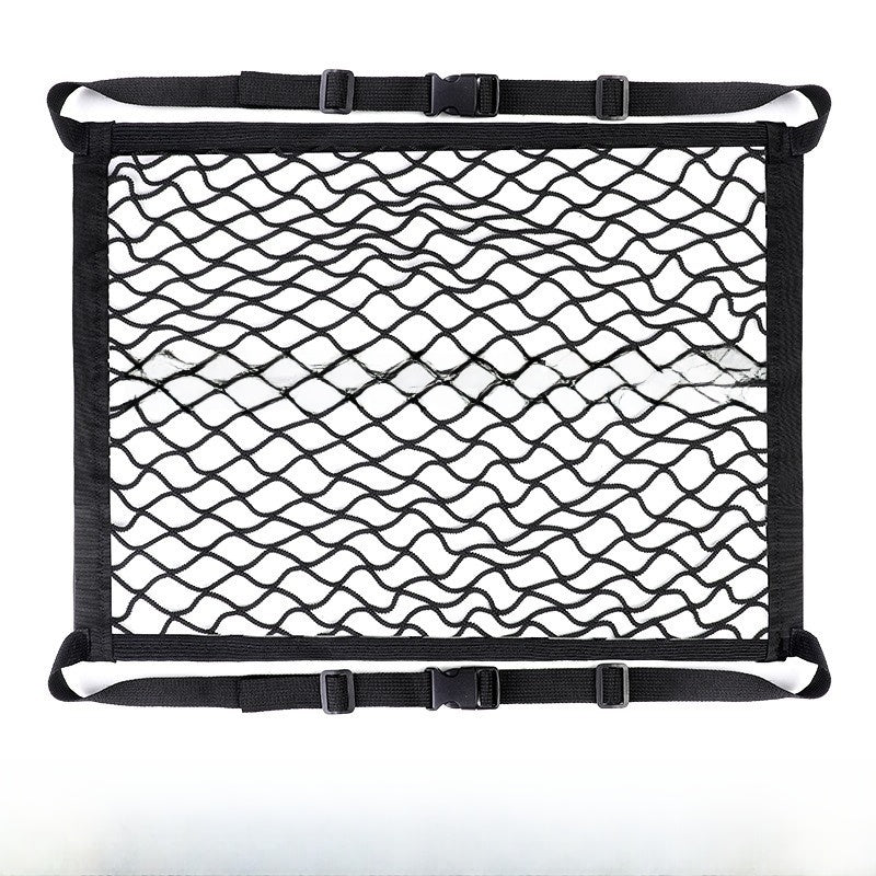 Dual-Layer Car Trunk Storage Net