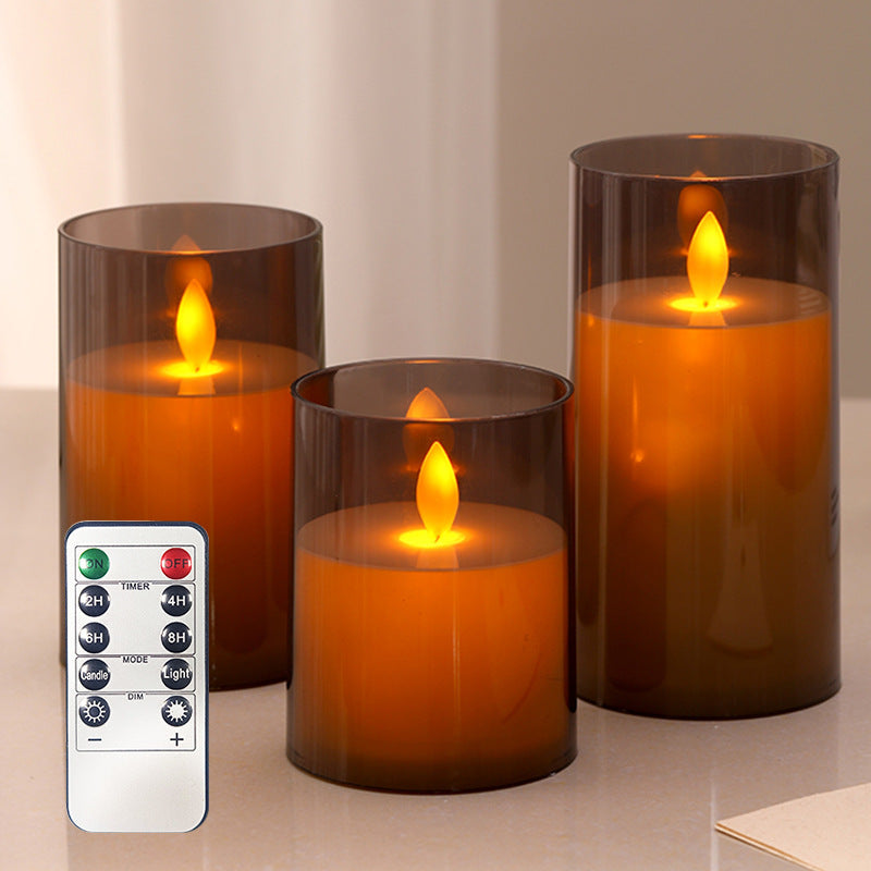Decorative LED Candle Set with Timer