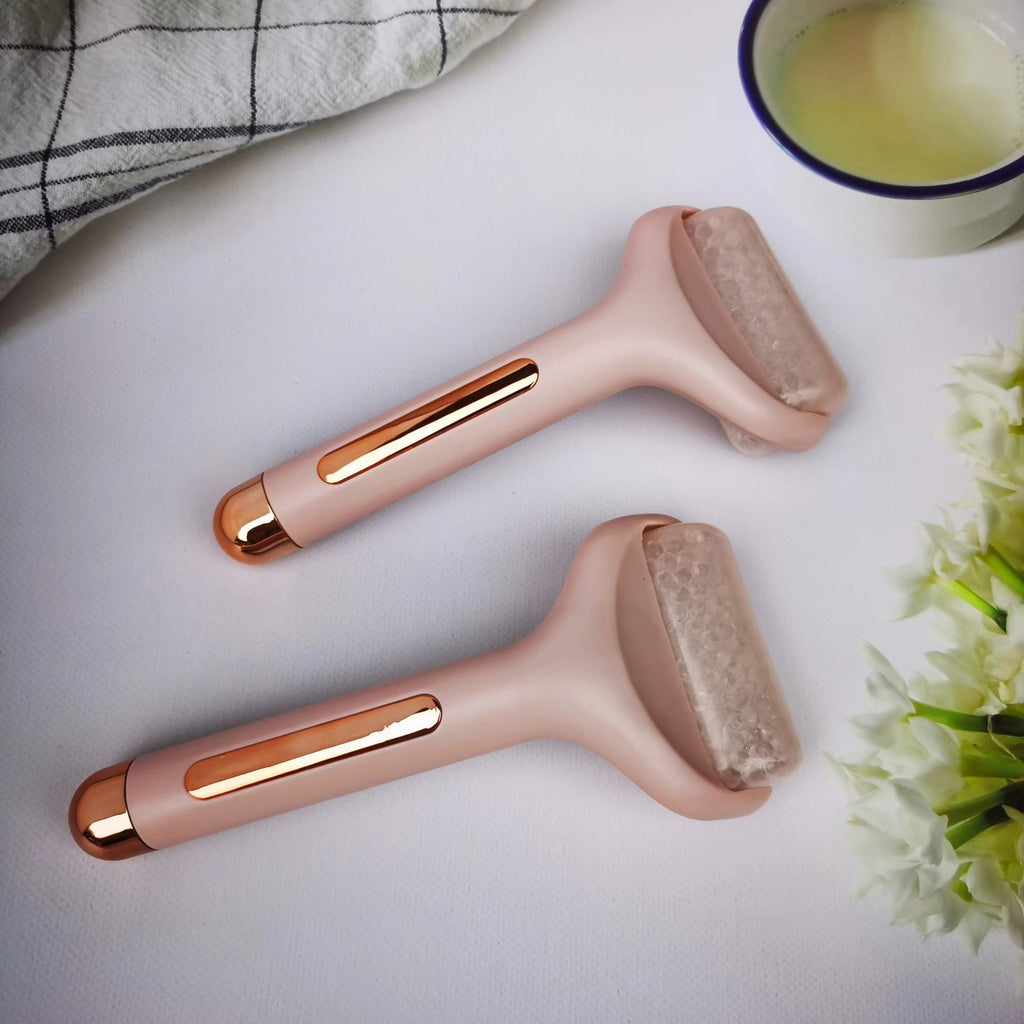 Facial Ice Roller & Gua Sha Set for Skincare