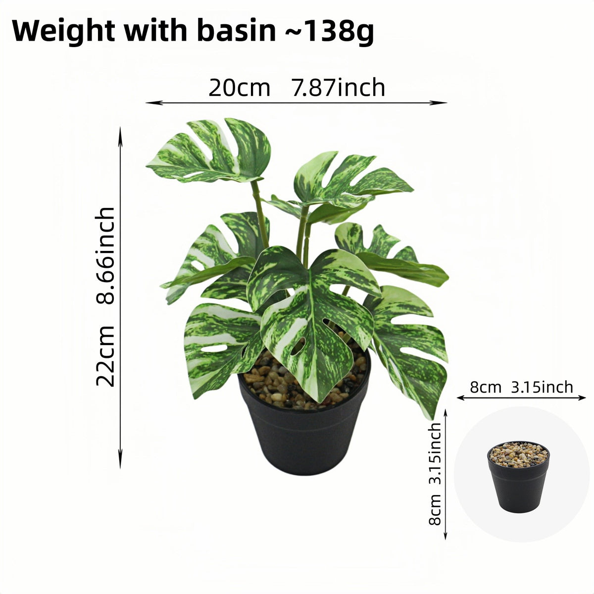 Faux Greenery Decor Set