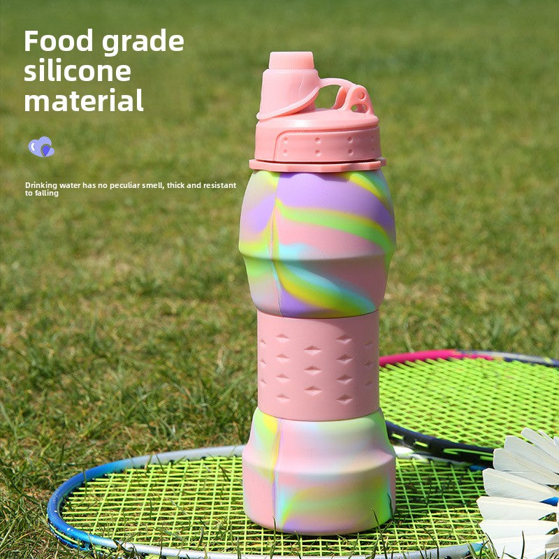 Collapsible Silicone Travel Water Bottle