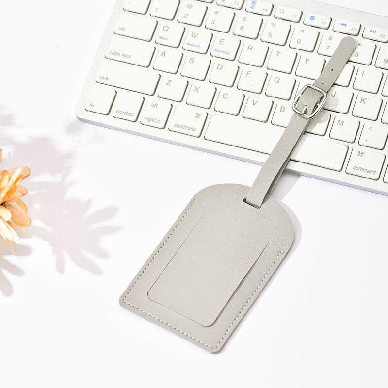 PU Leather Travel Luggage Tag
