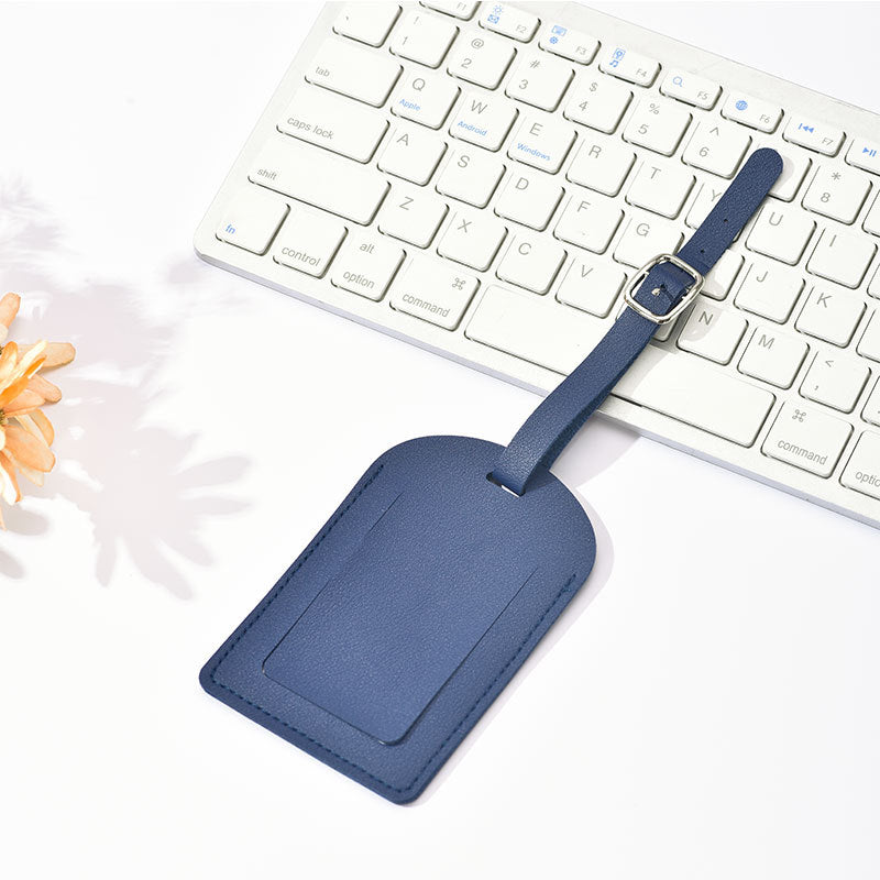 PU Leather Travel Luggage Tag